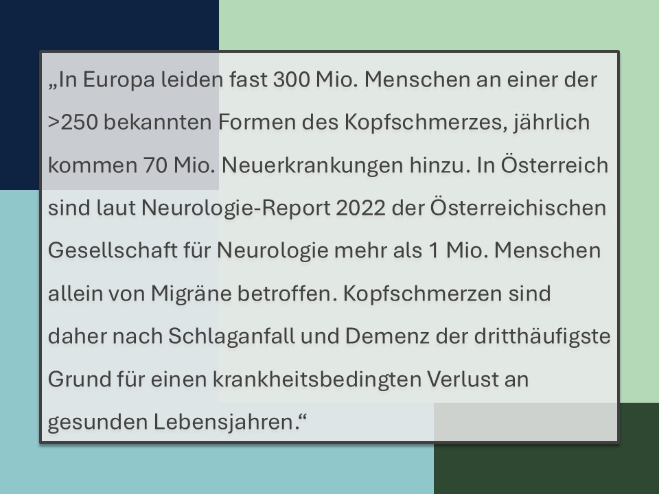 Thomas Berger im Geleitwort zu Wöber-Bingöl/Wöber, KOPFSCHMERZ richtig zuordnen, gezielt behandeln, 2024